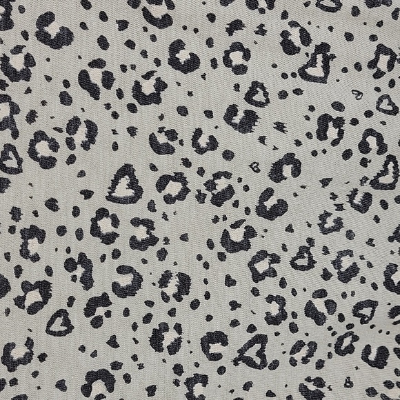 Aerie Knot-Front 100% Cotton Animal/Leopard Print T-Shirt Dress Size M - Picture 7 of 11